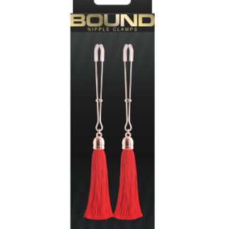 Bound T1 Nipple Clamps - Red