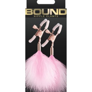 Bound F1 Nipple Clamps - Pink