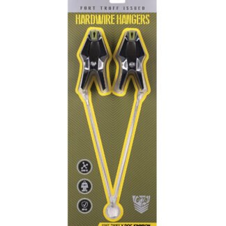 Fort Troff Hardwire Hanger Nipple Clamps - Black